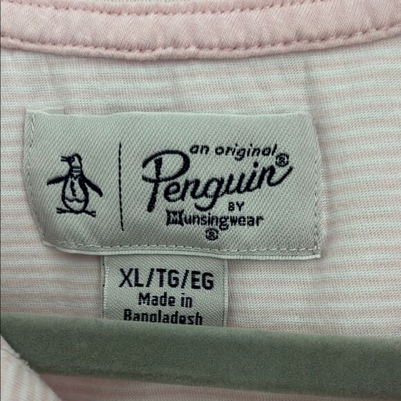 Original Penguin Men's Pink Polo Shirt - Picture 3 of 6